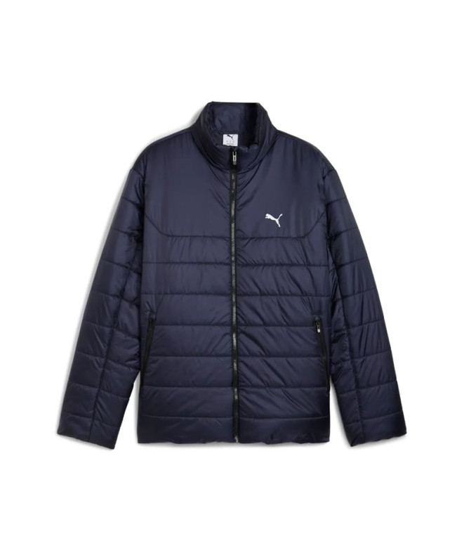 Chaqueta Puma Essentials Padded ,New Navy, Hombre