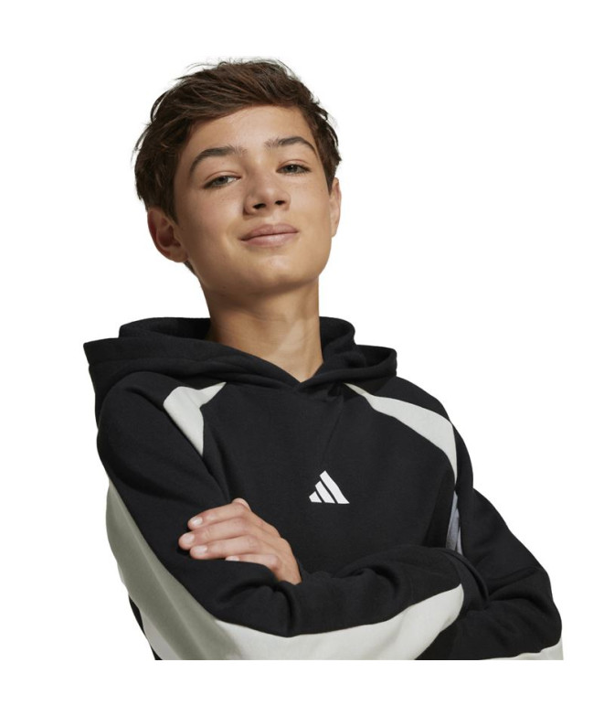 Sweat adidas Cb Fl Hd Enfant Noir