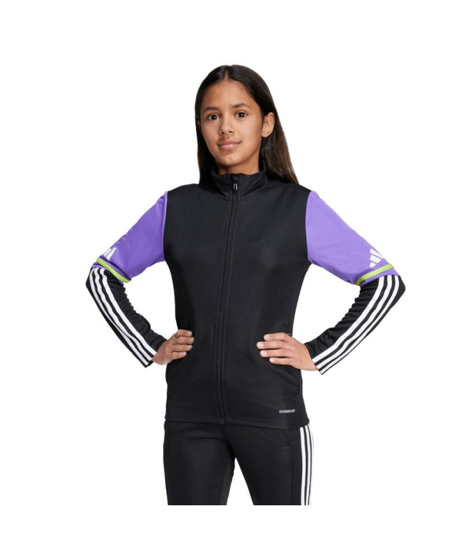 Veste de Football adidas Sq25 Tr Y Bébés Noir /...