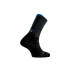 Chaussettes de Running Lurbel Street Pro Five Compression Noir/Bleu Royal