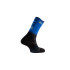Meias de Running Lurbel Rise Five Preto/Azul Royal