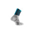 Calcetines de Trail Lurbel Track Four Gris Hielo/Turquesa
