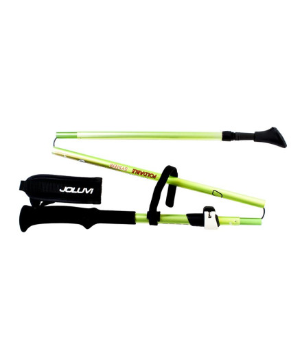 Set 2 Bastones Trekking Joluvi Klamp Lila