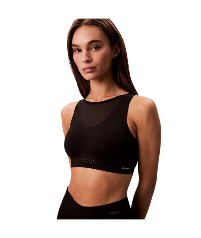 Sujetador esportivo Calvin Klein Mulher preto