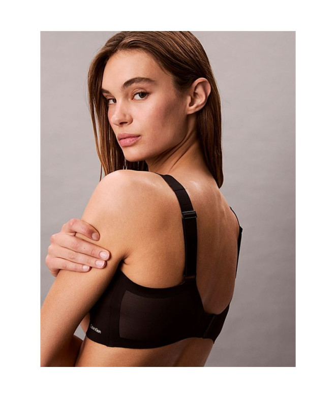 Sujetador esportivo Calvin Klein Mulher preto