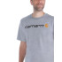 T-shirt Carhartt Core Logo T-Shirt S/S Homme Gris Heather