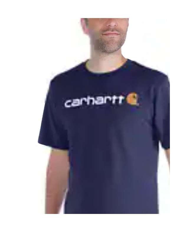 Camiseta Carhartt Core Logo T-Shirt S/S Hombre...