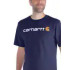 T-shirt Carhartt Core Logo T-Shirt S/S Homme Marine