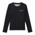 Camiseta Columbia Midweight Crew 2 Preto Infantil