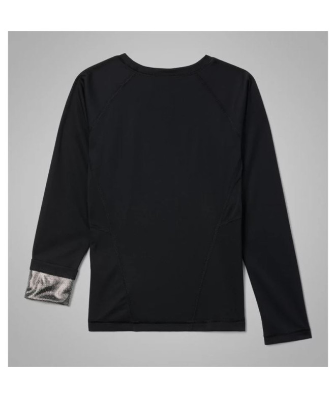 Camiseta Columbia Midweight Crew 2 Negro Infantil