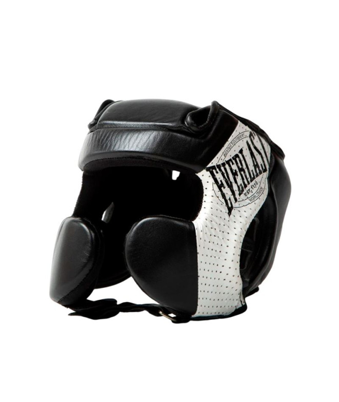 Casque de Boxes Everlast 1910 Headgear Noir/Blanc