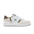 Chaussures Lacoste T-Clip Set 225 1 Sma Homme Blanc/Dk Marron