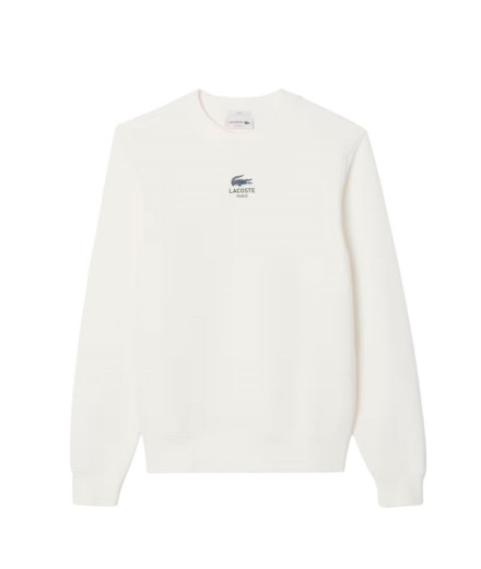 Sweat Lacoste Sweatshirt Blanc
