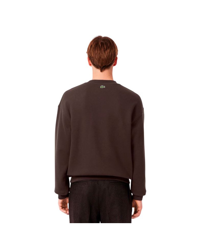 Sweat Lacoste Sweatshirt Homme Porto Marrón