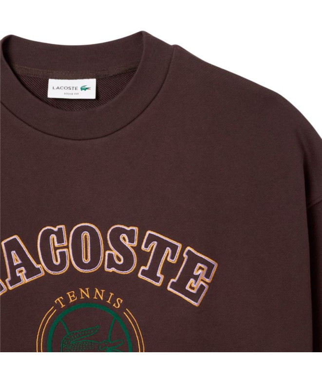 Sudadera Lacoste Sweatshirt Hombre Porto Marrón