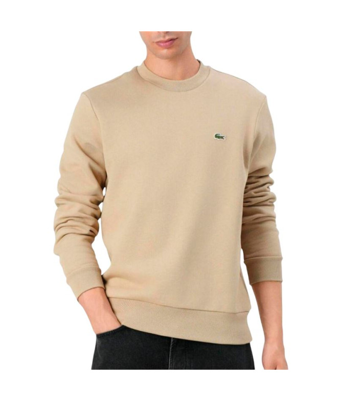 Moletom Lacoste Sweatshirt Homem Bege