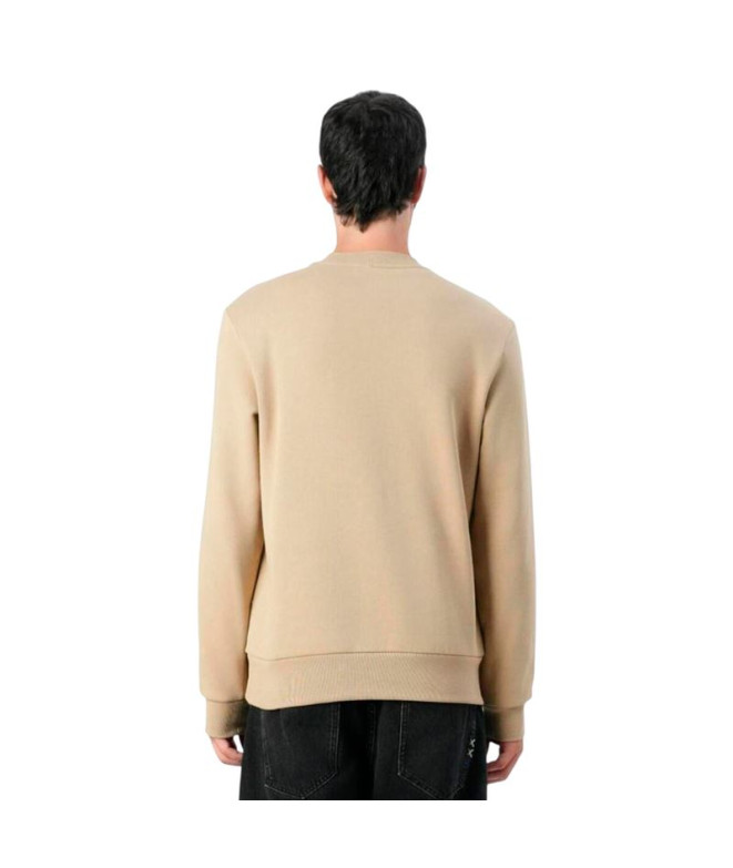 Moletom Lacoste Sweatshirt Homem Bege
