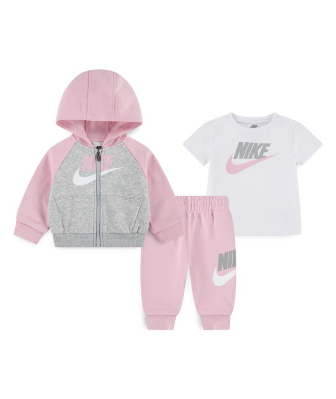 Ensemble Nike Color Blocked Hbr S Enfant Rose