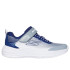 Chaussures Skechers Microspec Advance Enfant Bleu/Gris