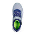 Chaussures Skechers Microspec Advance Enfant Bleu/Gris