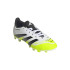 Bottes de Football adidas Predator Club Fg/Mg Enfant Blanc/Jaune