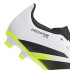 Bottes de Football adidas Predator Club Fg/Mg Enfant Blanc/Jaune