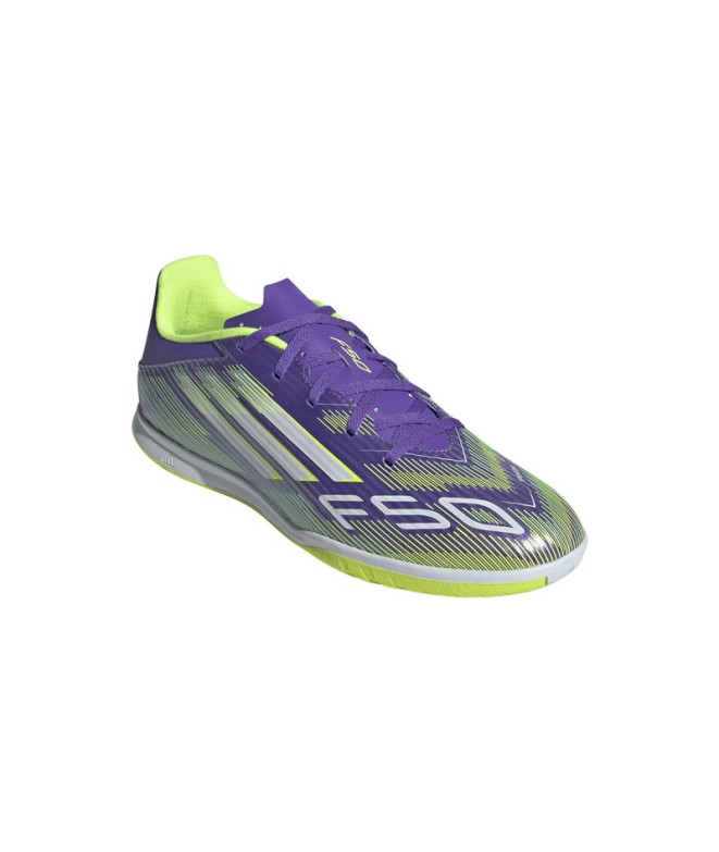 Chaussures de Futsal adidas F50 Club en Violet