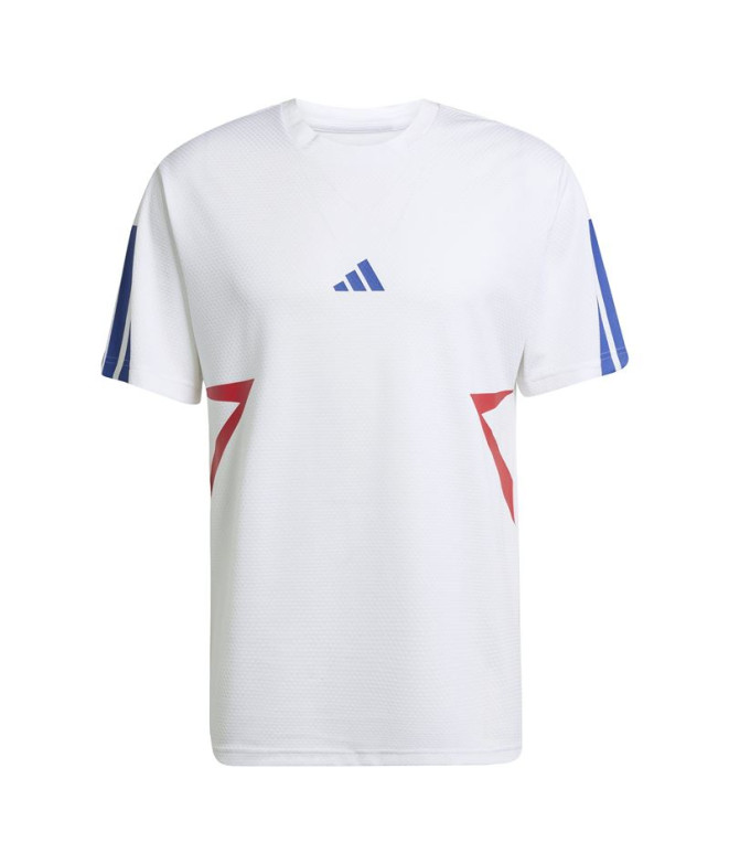 Camiseta adidas Tiro Cb Tee Homem Branco