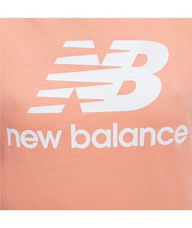 Camiseta New Balance Logótipo empilhado...