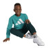 Conjunto adidas Lk Bl Ft Jog Infantil Azul / Branco