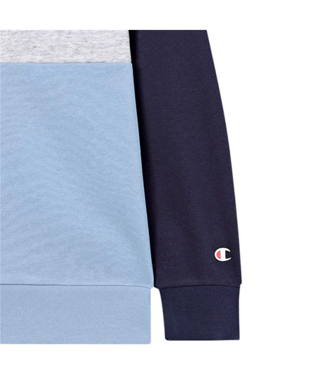 Sudadera Champion Icons Plus Niño Azul