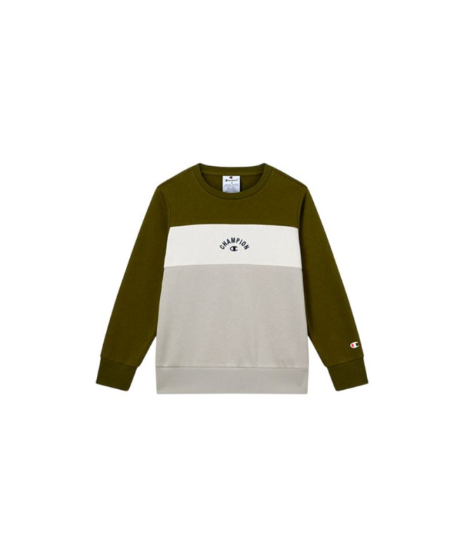 Sudadera Champion Icons Plus Niño Verde