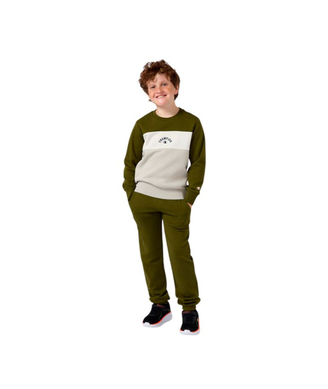 Sudadera Champion Icons Plus Niño Verde