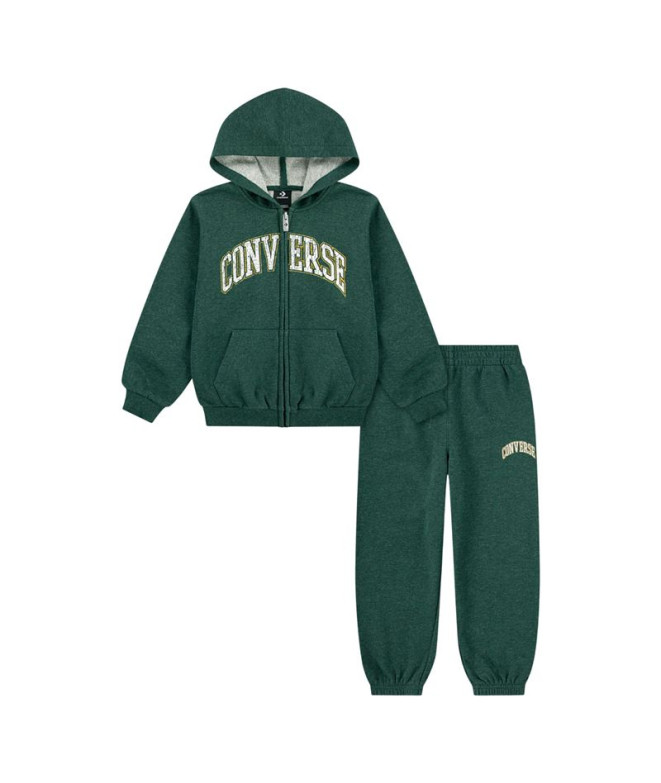Ensemble Converse Cnvb Heritage Ft Full Zip Set...