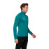 Veste Mamut Veste Aenergy Light Ml Half Zip Pull Homme Bleu Teal