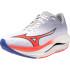 Zapatillas de Running Mizuno Wave Rebellion Flash 3 Hombre Blanco/Coral/Iris Bloom