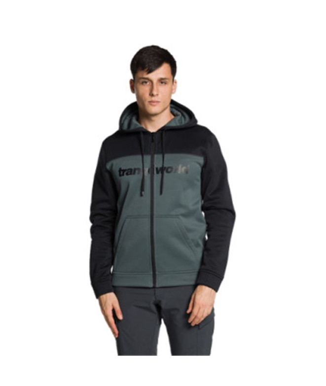 Chaqueta Trangoworld Ripon V02 Hombre Gris/Negro