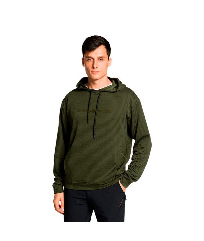Sweat Trangoworld Oxley Homme Vert Foncé