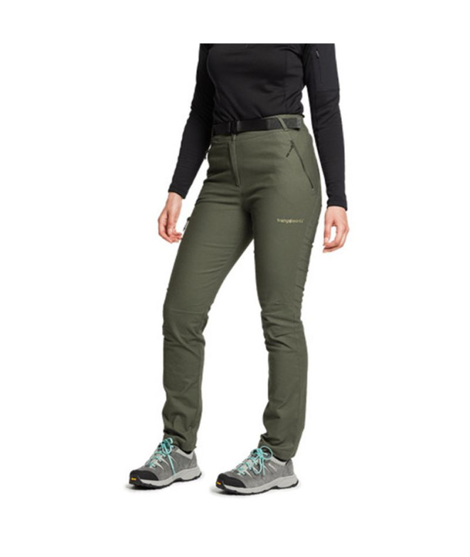 Pantalons Trangoworld Long Valbona Femme Noir