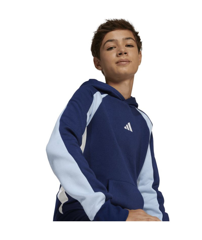 Sweat adidas Cb Fl Hd Enfant Bleu Foncé