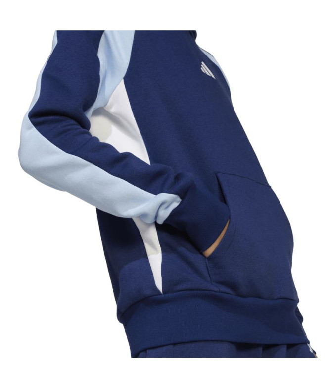 Sweat adidas Cb Fl Hd Enfant Bleu Foncé
