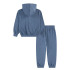 Conjunto Converse Cnvb Heritage Ft Full Zip Set Niño Azul Marino