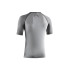 Camiseta de Trail Lurbel Spirit Flux Short Sleeves Gris Hielo/Negro