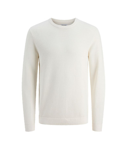 Sudadera Jack and Jones Jjotto Knit Crew Neck Cloud...