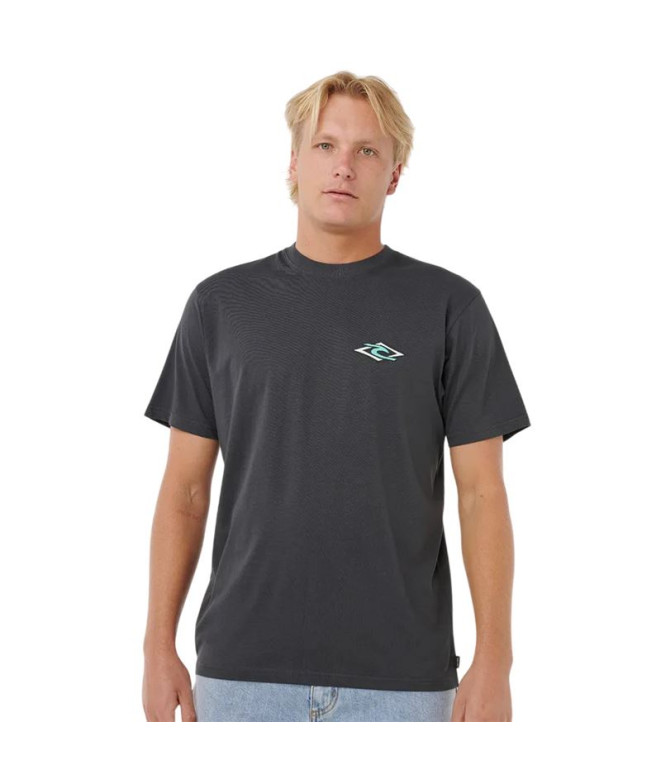 T-shirt Rip Curl Legacy Tee Homme Noir