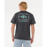 T-shirt Rip Curl Legacy Tee Homme Noir