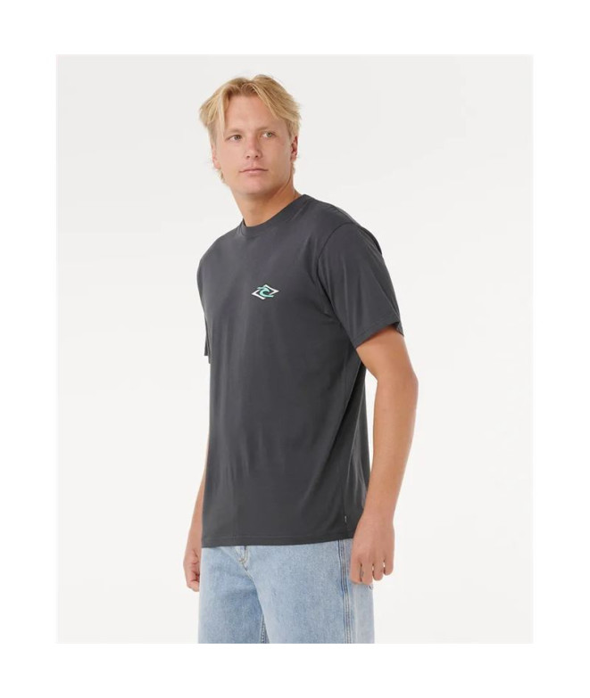 Camiseta Rip Curl Legacy Tee Homem Preto