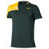 Camiseta de Running Mizuno Daybreakers Shadow Ss Tee Hombre Negro / Amarillo