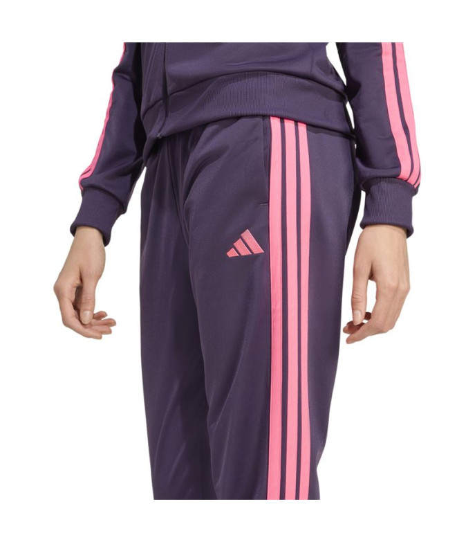 Survêtement adidas Ess 3 Bandas Ts Femme Violet