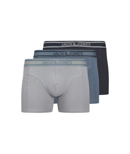 Slip Jack and Jones Jacjohn Solid 3 Pack Homme Temps orageux